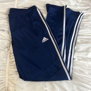 Blue Adidas Track Pants